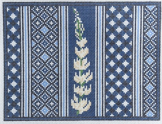 Lupine Clutch - Patchwork/Blue (FI-051)