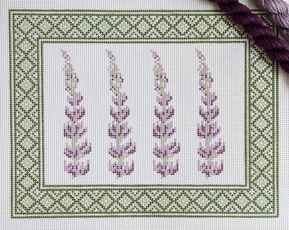 Lupine Sign (geometric border) [FI-024]