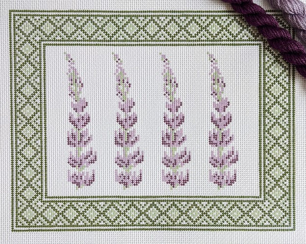Lupine Sign (geometric border) [FI-024]