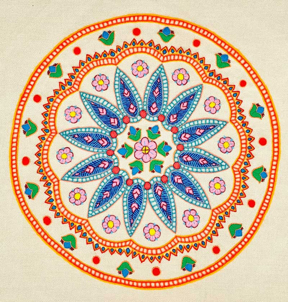 Mandala Crewel Kit