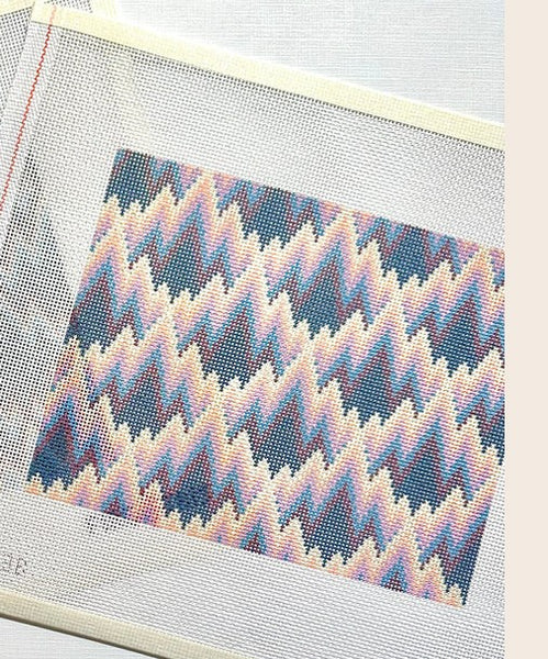 Mountain Bargello (Blues)