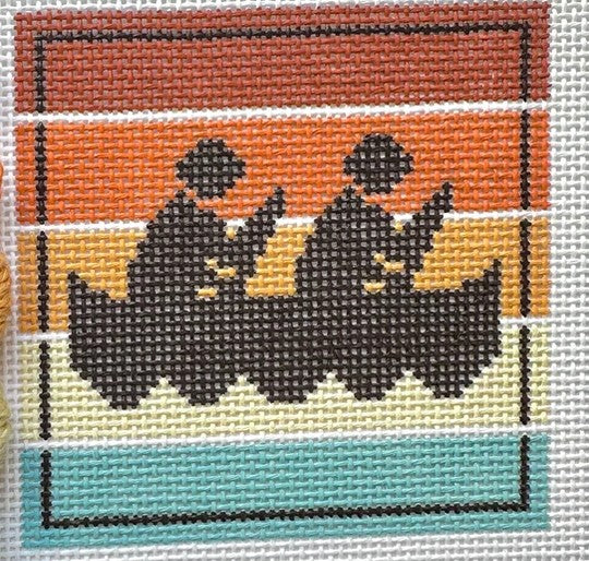 Multi Color Recreation - Canoe