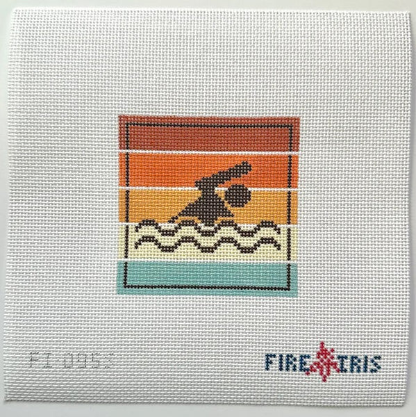 Multi Color Recreation - Swimmer