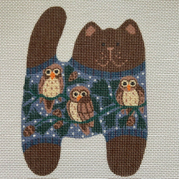 Night Owls Cat Ornament