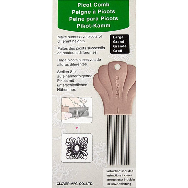 Clover Picot Comb