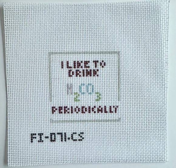 Periodically Seltzer (cozy insert)