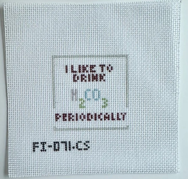 Periodically Seltzer (cozy insert)