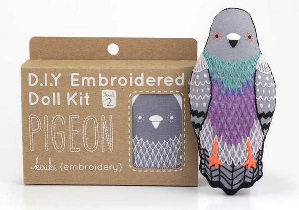 Pigeon - Embroidery Kit