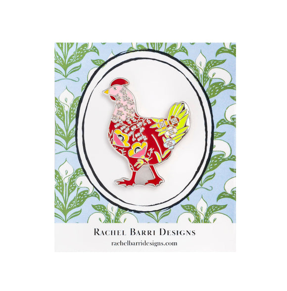 Rachel Barri Designs Rooster "Coco" Needle Minder