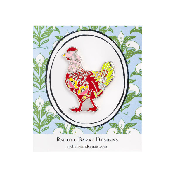Rachel Barri Designs Rooster "Coco" Needle Minder