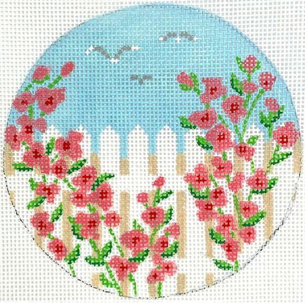 Rose Covered Picket Fence (INSMC-37)
