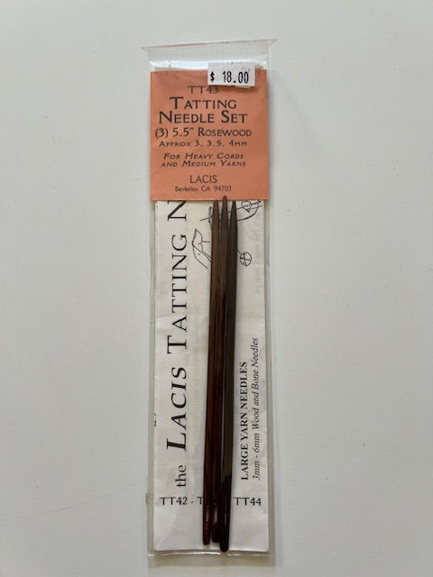 TT43 Tatting Needle Set (Rosewood)