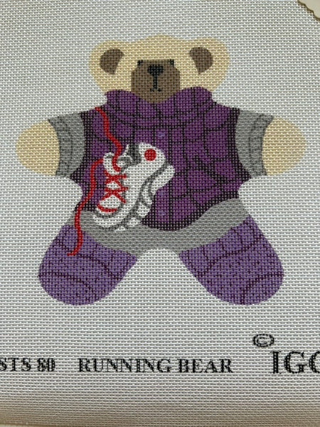 Running Bear Ornament