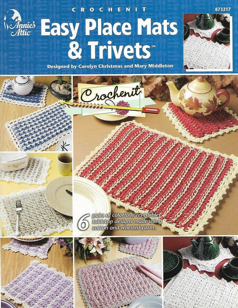 Easy Place Mats & Trivets (Annie's Attic 873217)