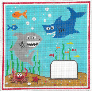 Tooth Fairy Pillow - Shark (S-213)