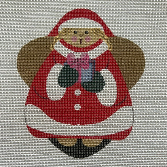 Santa Angel Ornament