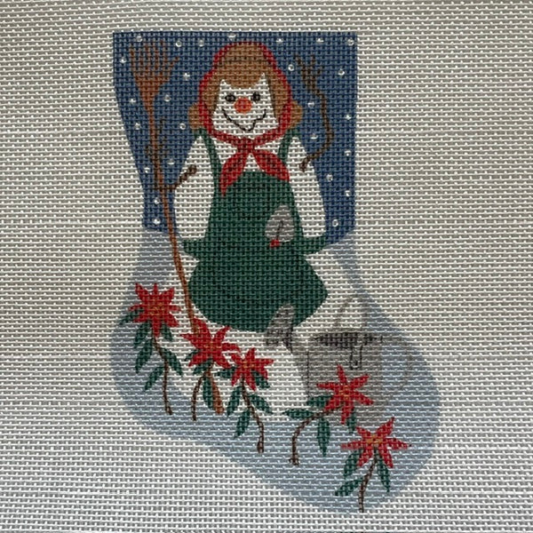 Snow Gardener Mini Stocking