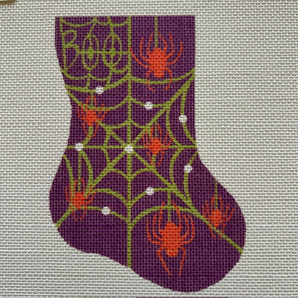 Spooky Spiders Mini Stocking