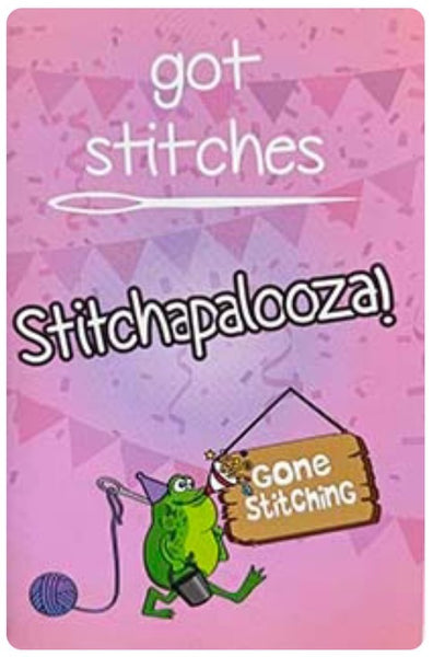 Got Stitches - Stitchapalooza!
