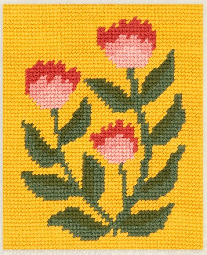 Summertime Dahlia by Abi Skinner Easy Tapestry & Needlepoint Kit