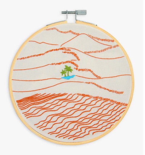 The Oasis Intermediate Embroidery Kit