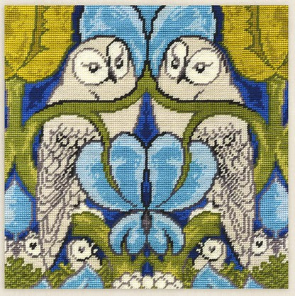 The Owl by C.F.A Voysey, V&A, Intermediate Tapestry Kit