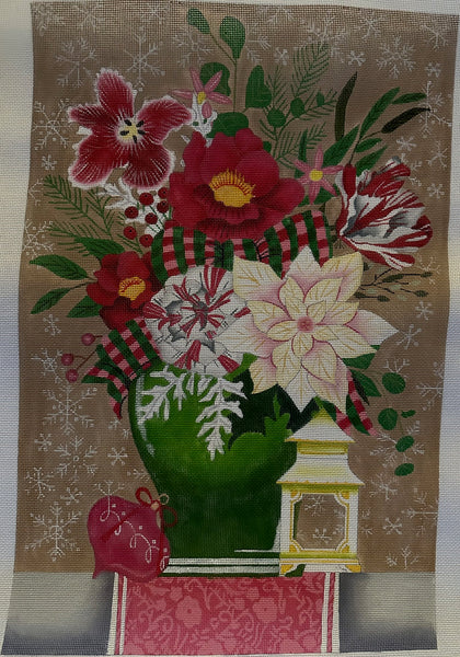 Christmas Floral Vase (MZ-01)
