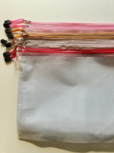 Vinyl Zippered Project Bags