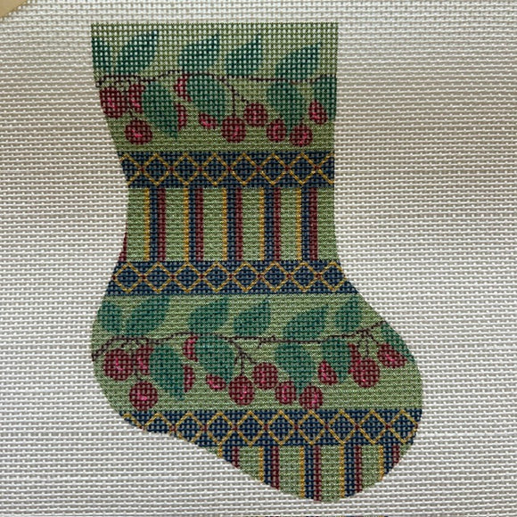 Wild Cherries Mini Stocking