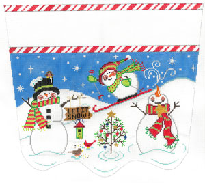 Ski Day Stocking Cuff (XC-41)