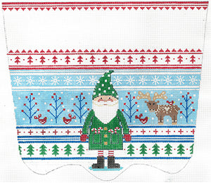 Edgar Elf Stocking Cuff (XC-53)