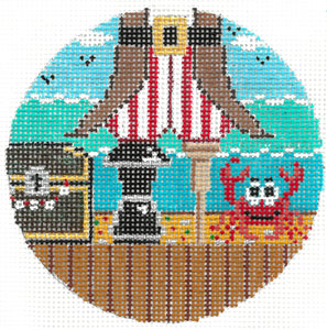 Pirate & Foot & Peg (XO-190r)