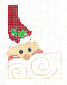Idaho State Shaped Santa (XO-206id)