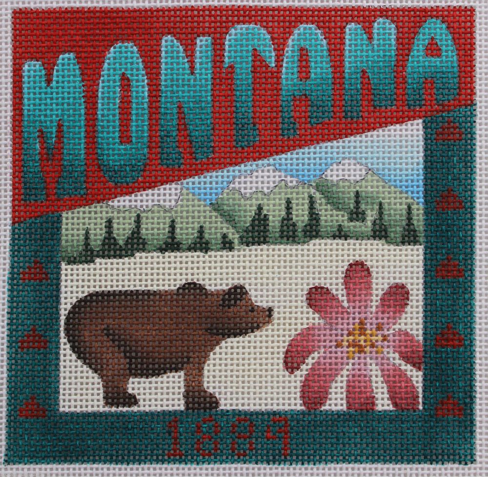 State Canvases (by Denis DeRusha Designs)