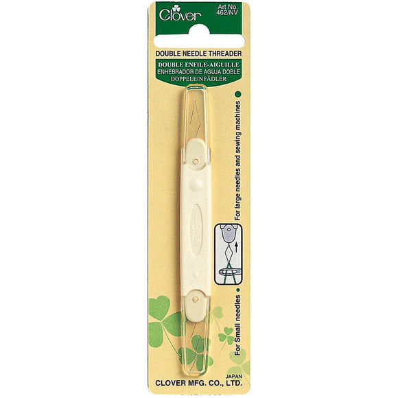 Clover Double Needle Threader