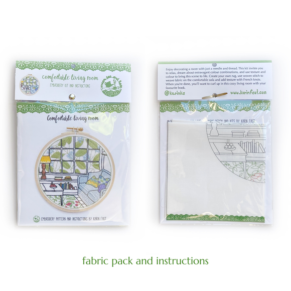 Comfortable Living Room Embroidery Kit