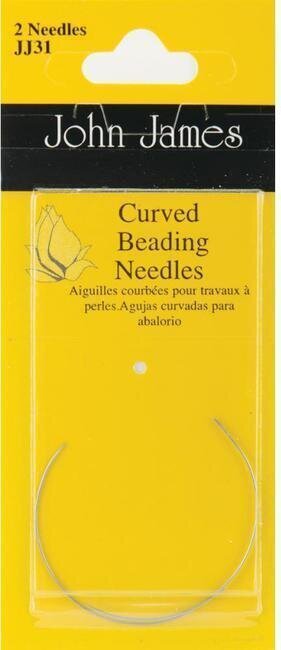 John James Curved Beading Needles