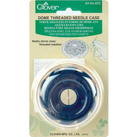 Clover Dome Threaded Needle Case