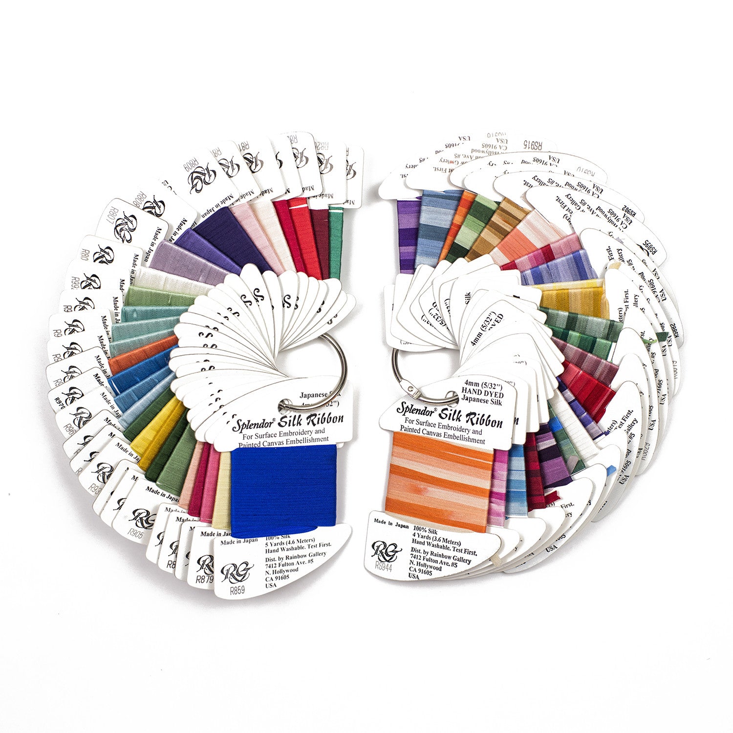 Spinor Ribbons Splendor 2mm Silk Ribbon (Solid) - Needlepoint Joint