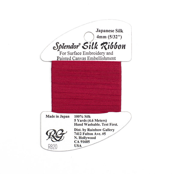 Splendor 2mm Silk Ribbon (Solid)
