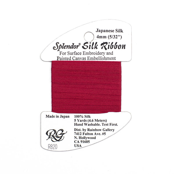 Splendor 2mm Silk Ribbon (Solid)