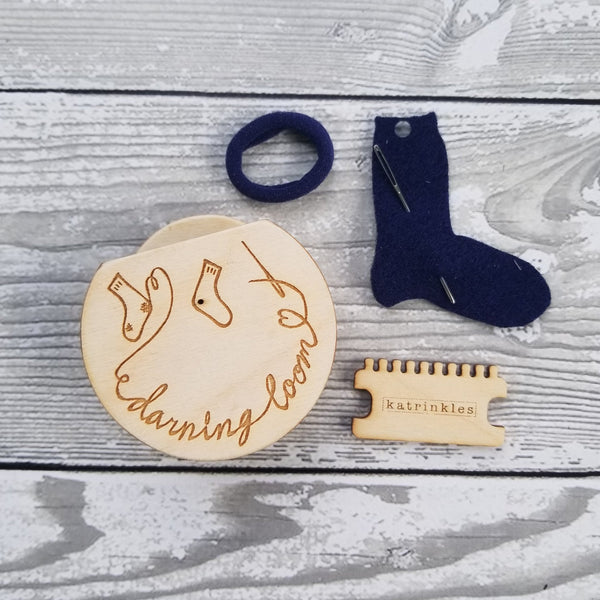 Katrinkles Darning & Mending Loom Kit (Small Loom)