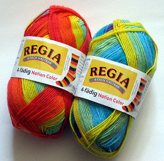 Regia 4-Ply 50g Variegated