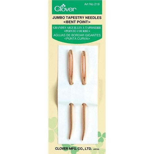 Clover Jumbo Tapestry Needles (Bent Point)