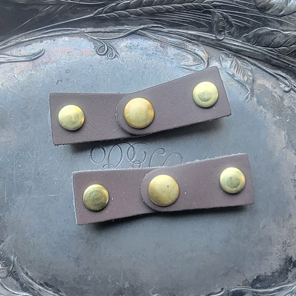 Jul New Latch Brass Screw-in Closure (Bark)