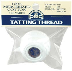 DMC Brilliant Tatting Cotton, Size 80*