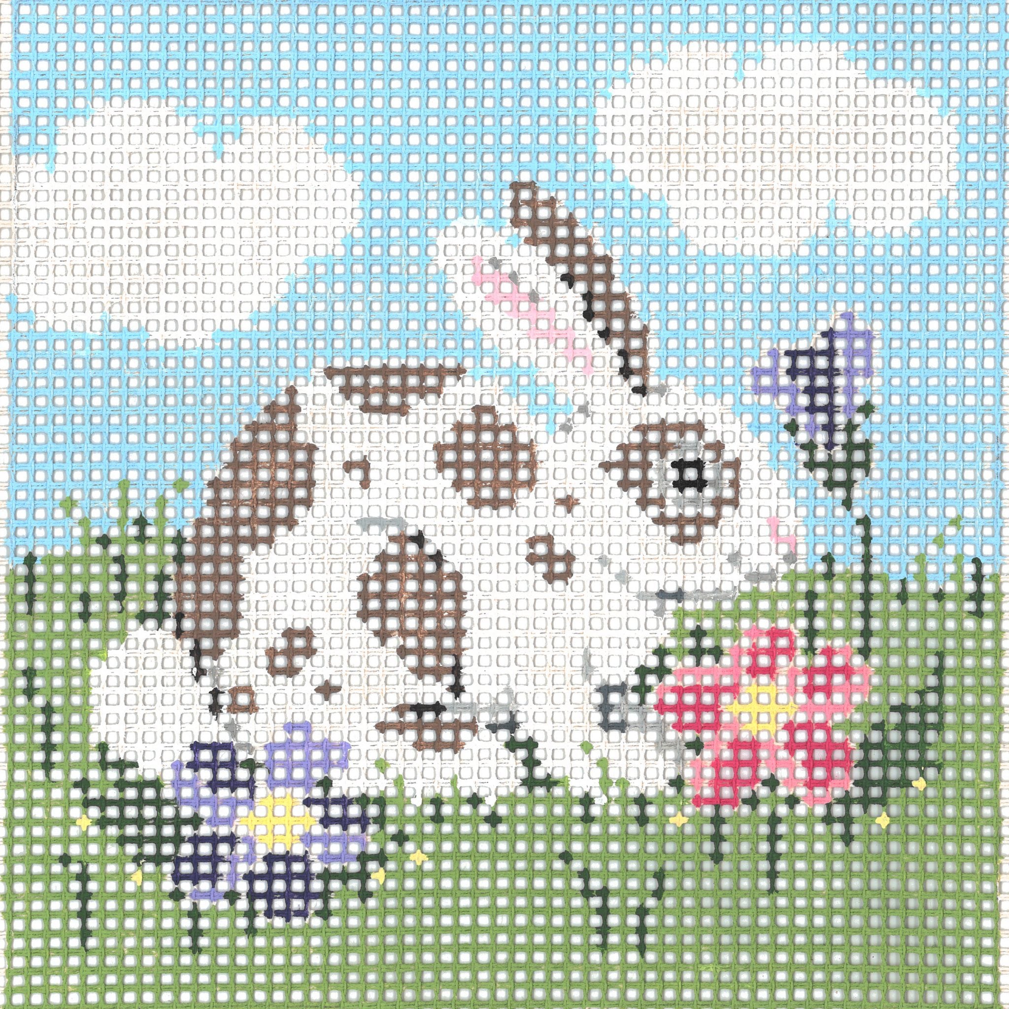 Quick Point Pattern Little Moon Quickpoint Needlepoint Kits - Needlepoint Joint