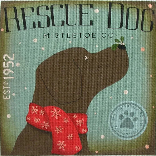 Rescue Dog Mistletoe (TC-SF-202)