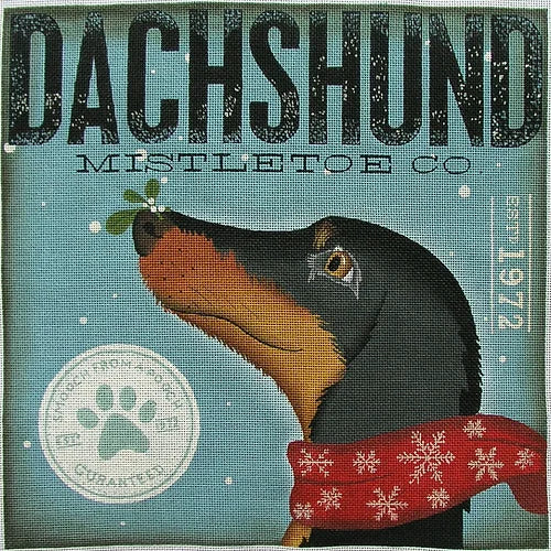 Dachshund Mistletoe (TC-SF-201)