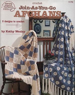 Join As You go Afghans (American School of Needlework 1176)